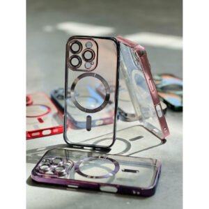 Funda Magsafe Borde Metalizado - https://tygimport.com.ar