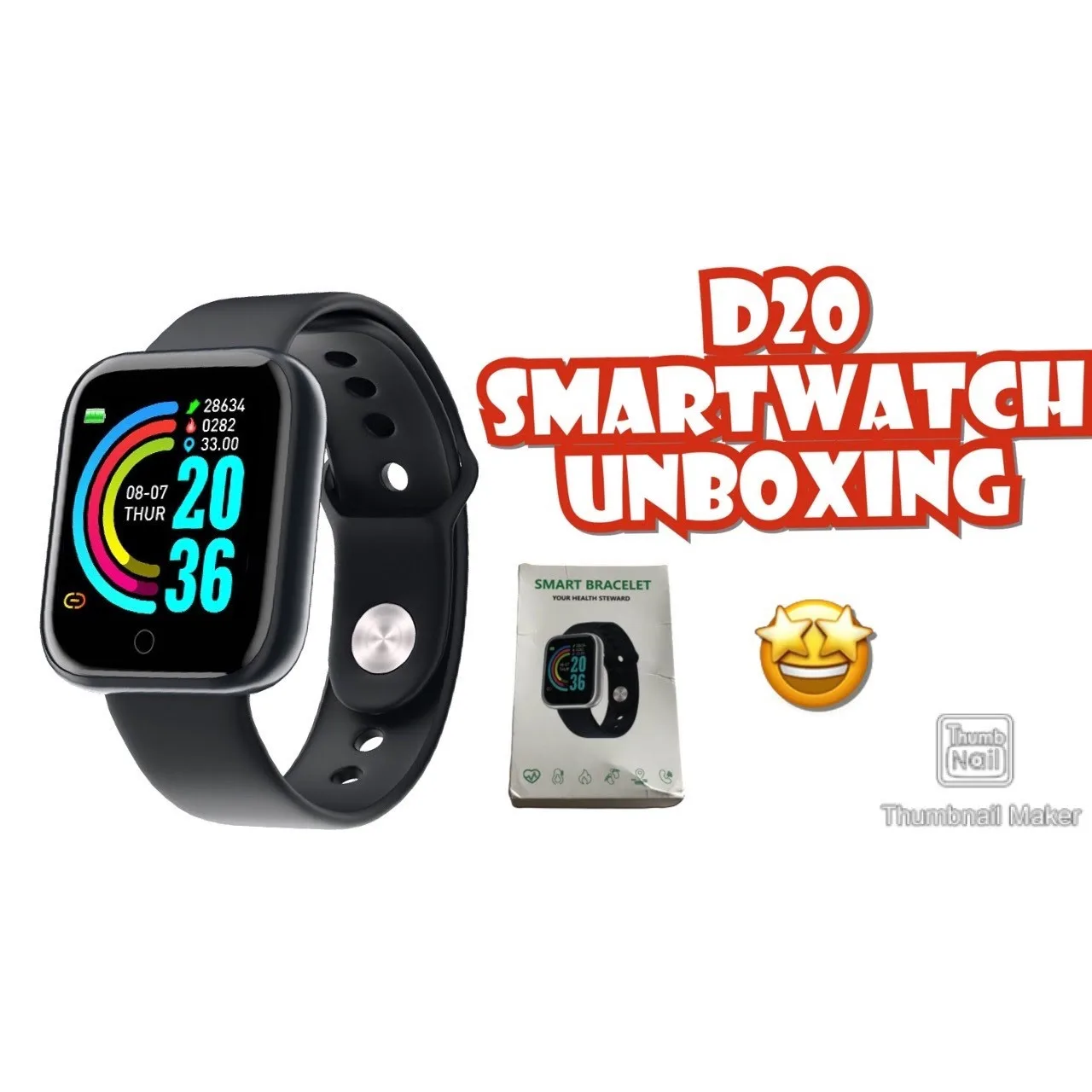 Smart Bracelet D20 - https://tygimport.com.ar