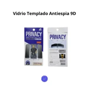 Vidrio Templado Antiespia 9D