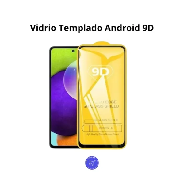 Vidrio Templado 9D Android (Samsung/Xiaomi/Motorola)