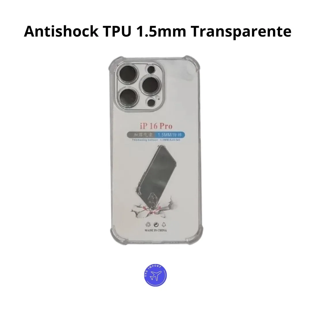 Funda Tpu 1.5 mm Antishock Transparente