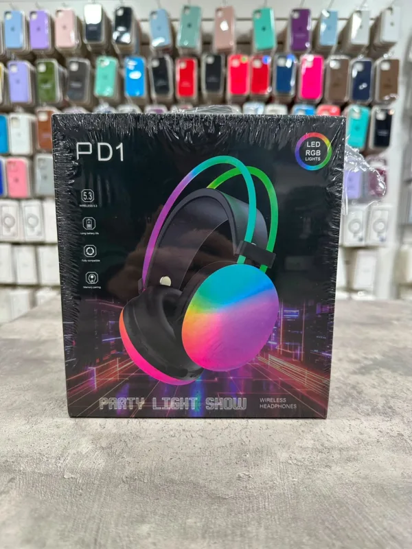 Auricular vincha con luz pd1
