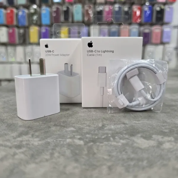 Combo Cargador Iphone (20w + Cable)